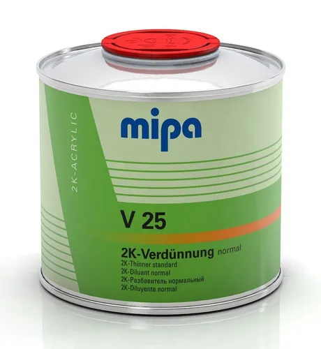 MIPA 2K Verdünnung normal 0,5 Liter Autolackverdünnung