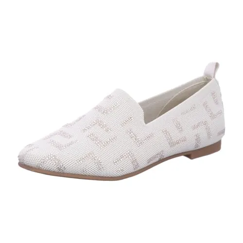 La Strada Damen Slipper Beige, Größe 41 – Eleganter Komfort - Halbschuhe mit gepolsterter Memory Foam Innensohle für hohen Tragekomfort und rutschhemmender Laufsohle, ideal für den Alltag und vielseitig kombinierbar.