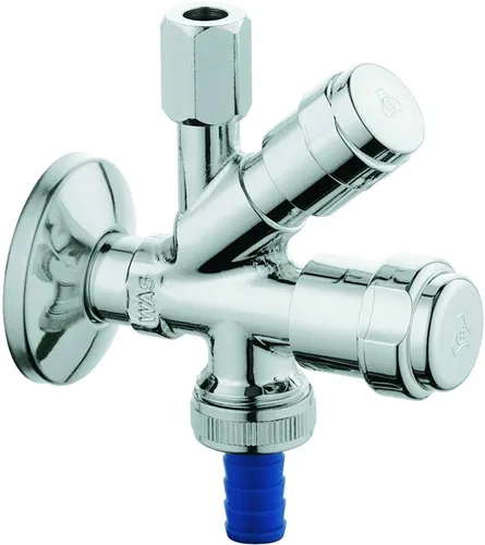 Grohe Original WAS Kombi-Eckventil DN 10 - Sanitärinstallation mit Kartuschen-Oberteil und Rückflussverhinderer, ideal für sichere und langlebige Wasseranschlüsse.