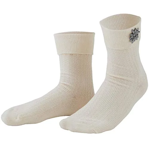 dressforfun 900640 Damen Trachten Socken, beige - diverse Größen (35-38)