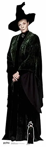 Star Cutouts Ltd Offizieller Pappaufsteller aus den Harry Potter Büchern, Pappe, Professor Mcgonagall, 189 x 58 x 189 cm