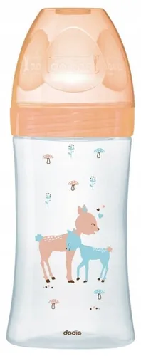 Dodie 3 Anti-Colic Babyflaschen aus Glas, 270 ml