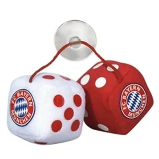 FC Bayern München Plüschwürfel m Saugnapf Fanartikel