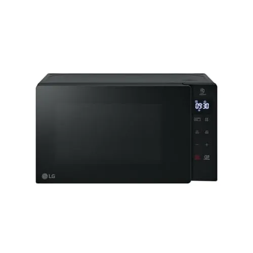 LG Mikrowelle MH6032GAS Schwarz, 20 l, 700 W - Mikrowelle mit 20 l Volumen und 700 W Leistung, ideal für schnelles und einfaches Kochen, perfekt für jede Küche.