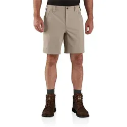Carhartt Cargoshorts Force Lightweight Ripstop Work Shorts Stretch-Ripstop Gewebe braun 42