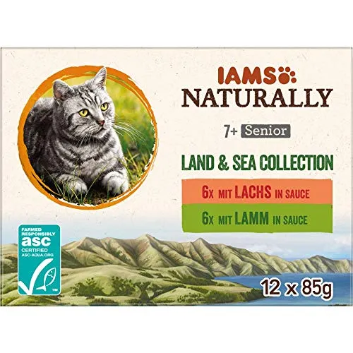 IAMS Naturally Senior Katzenfutter nass