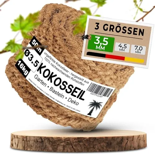 deli4you Kokosseil 3.5 mm x 50 m von deli4you