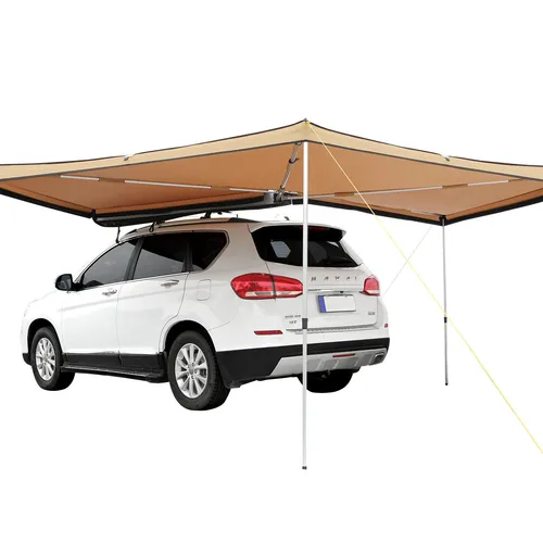 VEVOR Sonnensegel für Wohnwagen - 270°x2,5m, UV50+ Schutz, Wasserdicht, 280-G Polyester-Gewebe, inkl. PVC-Tasche