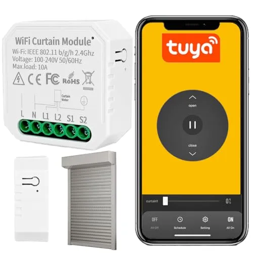 Sone Smart One Rolladenschalter mit Prozentfunktion – Smart WLAN Jalousien Schalter