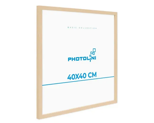 PHOTOLINI Bilderrahmen Poster-Einzelrahmen Modern Schmal