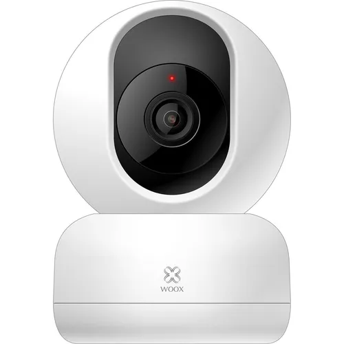 Woox R4040 - IP-Sicherheitskamera Indoor, sphärisches Design mit 360° Drehung und 104° Betrachtungswinkel, ideal für die Sicherheit zu Hause