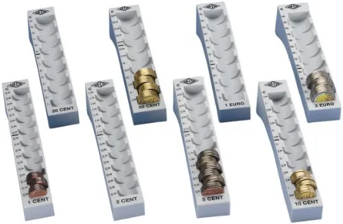 Wedo 161700837 Münzrillen-Komplett-Set