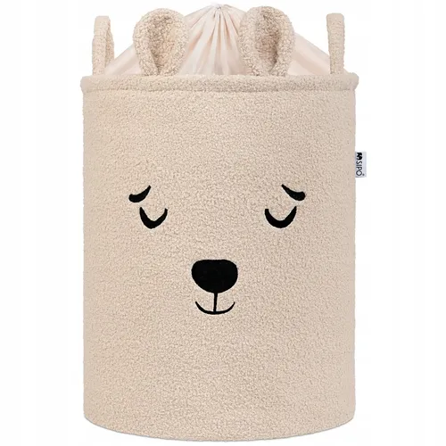 KOSZ NA ZABAWKI DLA DZIECI XL SIPO ZE ŚCIĄGACZEM PREMIUM BOUCLE BE 5904717761665