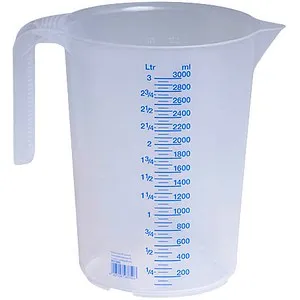 hünersdorff Messbecher transparent von Hünersdorff