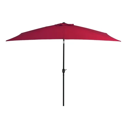 furnicato Sonnenschirm 300x200 cm Bordeauxrot - Sonnenschirm mit Metall-Mast, UV-beständig und ideales Design zum Neigen, bietet optimalen Schutz vor Sonnenstrahlen im Garten oder auf der Terrasse.