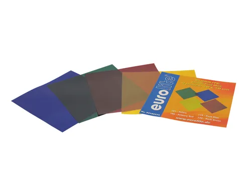 EUROLITE PAR-56 Farbfolienset 19x19cm, vier Farben