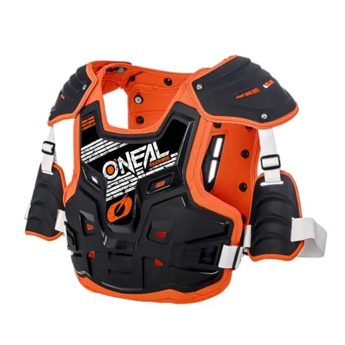 O'NEAL Brustprotektor PXR Stone Shield - Brustpanzer für Motocross und Enduro, aus hochwertigem Kunststoff-Spritzguss mit verstellbaren Hüftgurten für optimalen Schutz und Komfort.
