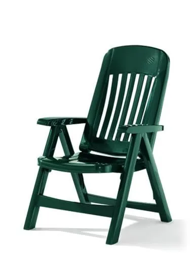 möbelando Gartenstuhl Comtesse - Smaragdgrün, Komfortabler Essstuhl aus Vollkunststoff - Essstühle in großzügigen 66x63x108 cm, witterungs- und UV-beständig. Ideal für Garten und Outdoor, mit robustem Design und einfacher Montage durch Klicksystem.