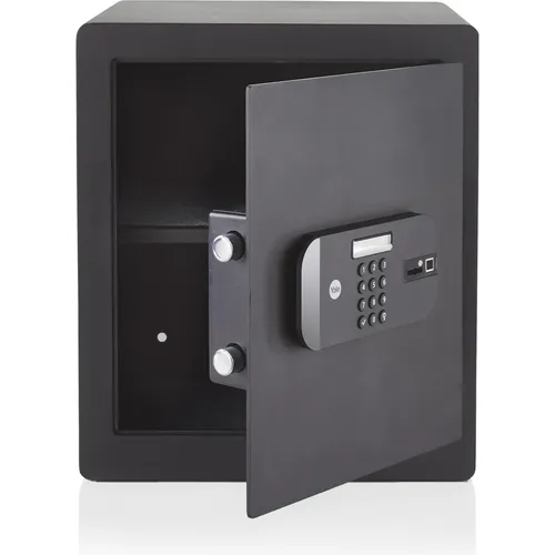 Yale Motorisierter Fingerprint Tresor - YSFB/400/EB1 - Hohe Sicherheit für Ihr Büro - Safes: Hohe Sicherheit durch laser-geschnittene Stahltüren und Fingerabdruckzugang für bis zu 100 Nutzer. Ideal für die sichere Aufbewahrung von Dokumenten und Wertsachen.