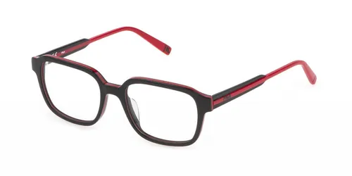 Fila VFI303 Top nero+rosso 51/17/140 Herren Brillen von FILA