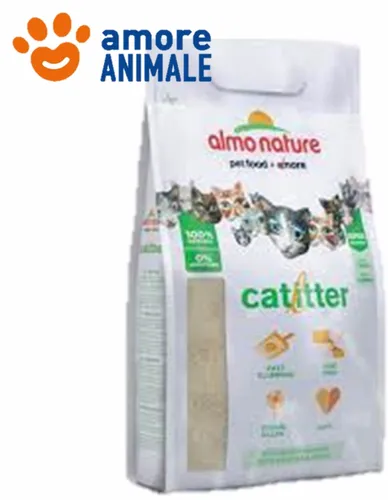 Almo Nature Cat Litter - Katzenklo Katze 2,27 KG - Ökologisch Smaltibile IN Wc