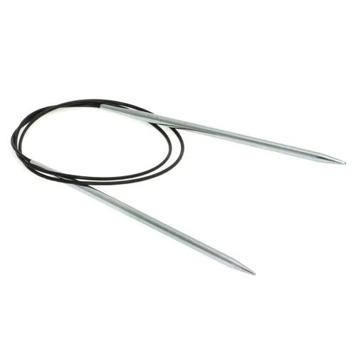 LANA GROSSA Stecknadeln Rundstricknadel Messing Länge 60 cm/80 cm, Stricknadel aus Messing in den Stärken 2.0 mm - 15.0 mm