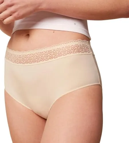 Triumph Damen Feel of Modal Midi 2P, Skin, L in beige von Triumph