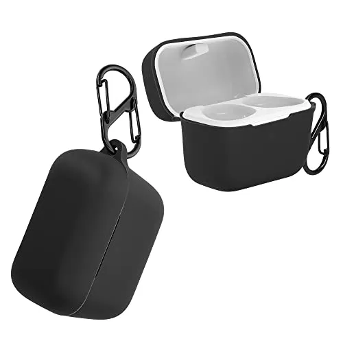 kwmobile Hülle kompatibel mit Sennheiser CX True Wireless Hülle - Kopfhörer Case - TPU Silikon Cover - Schutzhülle in Schwarz