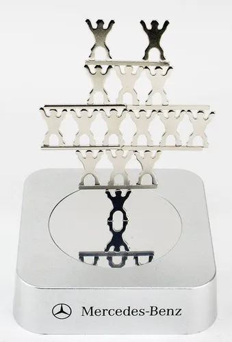 Briefbeschwerer mit Magnet, Schreibtisch Accessoire, Mercedes-Benz