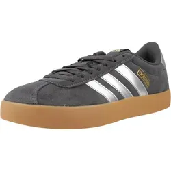 adidas VL COURT 3.0 Sneaker in Grau – Sportlich und Stilvoll - Stylische Sneakers im Design des adidas Samba, aus hochwertigem Leder und Synthetik. Ideal für Fitness und Freizeit, mit komfortabler Schnürung und robuster Gummisohle. Bitte eine Größe größer bestellen.