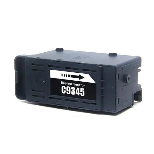 Dogepro C9345 C12C934591 Wartungsbox kompatibel mit Epson ET-5880 ET-5850 ET-5800 ET-16650 ET-16600 ET-16150 Mono ET-M16600 WF-7830DTWF Pro WF-7840DTWF SF C-80000 WF-7820 WF-7840 L15150 (1 Schwarz)