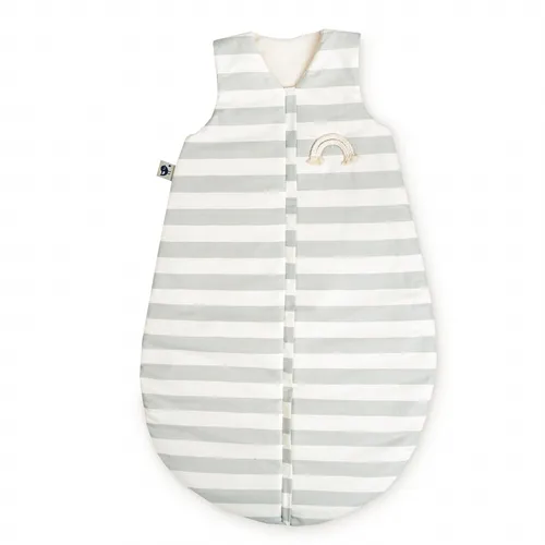 Julius Zöllner Schlafsack Organic 110 Stripes TOP - Babyschlafsäcke aus 100% Bio-Baumwolle, besonders hautfreundlich und ideal für einen gesunden Schlaf Ihres Babys.