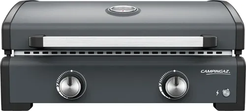 Campingaz Plancha Sigma 2 Cook - Grill- und Kochgerät für bis zu 10 Personen, mit 2 leistungsstarken Blue Flame Brennern und integriertem Thermometer für perfektes Grillvergnügen.