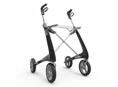 RUSSKA Carbon Ultralight Komfort Rollator schwarz