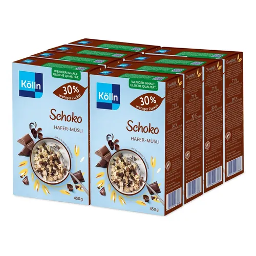 GOURVITA Kölln Müsli Schoko 30 % weniger Zucker von Gourvita