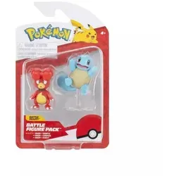 Pokémon: Figurenset - Magby, Schiggy