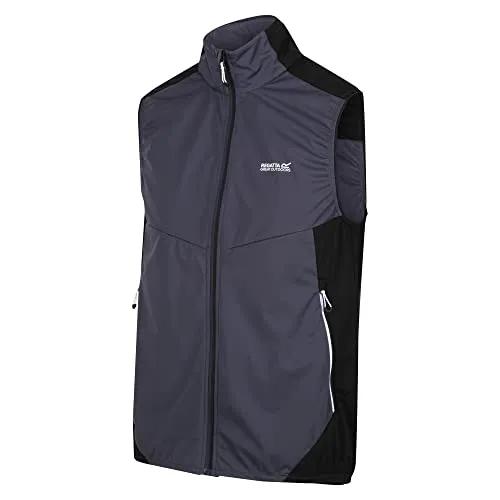Regatta Lankin IV Herrenweste - Funktionsjacke aus leichtem, atmungsaktivem XPT-Softshellmaterial, wind- und wasserabweisend – ideal für aktive Outdoor-Abenteuer.