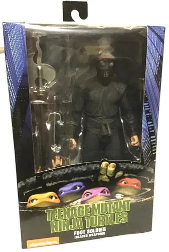 Foot Soldier Bladed Teenage Mutant Ninja Turtles 1990 Movie TMNT 18cm Figur NECA