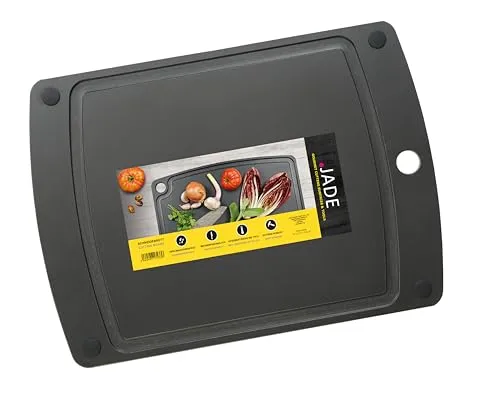 JADE Gourmet Gripper Schneidebrett in schwarz von JADE