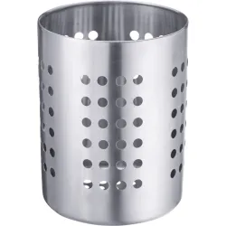 Westmark GmbH WESTMARK Besteckkorb, Edelstahl, Praktischer Edelstahl Korb zur Aufbewahrung von Besteck, 1 Korb, mittel, Durchmesser: 10 cm 69012211