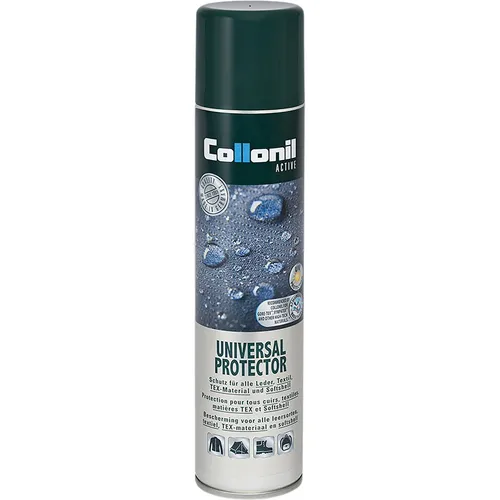 Collonil Universal Protector 300ml - Grüner Imprägnierschutz - Imprägnierspray für effektiven Schutz von Outdoorbekleidung und Schuhen mit starkem Abperleffekt, ideal für jedes Wetter.
