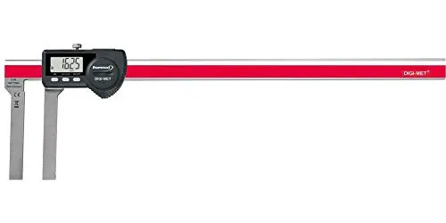 DIGI-MET Messschieber 40-300mm - Präziser Digital-Messschieber aus rostfreiem Stahl für vielfältige Messaufgaben, mit induktivem Messsystem und komfortabler mm/Inch-Umschaltung. Ideal für professionelle Anwendungen.