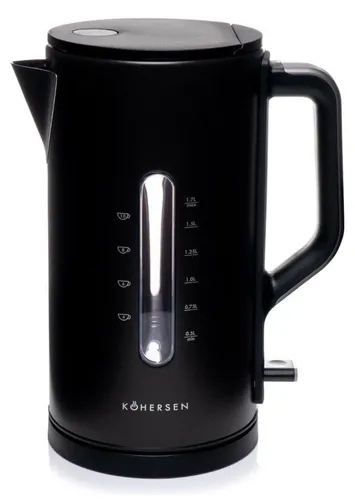 Kohersen Modern Matt Wasserkocher A451 3000 W Schwarz