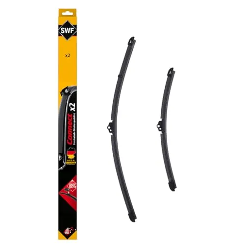 OMAC Scheibenwischblätter für Audi Q3 (2011-2018) - Hochleistungs-Scheibenwischerblätter mit langlebigen Gummistreifen für optimale Sicht und Sicherheit bei jedem Wetter. Einfache Installation dank Multi-Adapter.