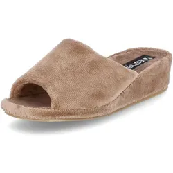 Westland Damen Pantoffeln Marseille, Frauen Hausschuhe,Weite G (Normal),Latschen,Schlappen,gaeste-Hausschuhe,hofschuh,Champagner,38.5 EU / 5.5 UK
