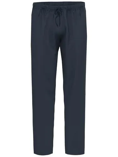 Ammann Pyjamahose Herren Schlafanzug Hose lang aus Baumwolle - Bequeme Herren Schlafanzughose aus 100% Baumwolle, ideal für entspannte Nächte. Mit Gummizug am Bund für perfekten Sitz.