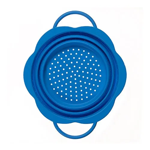 Kochblume Faltsieb M – Platzsparendes Premium-Silikon Sieb