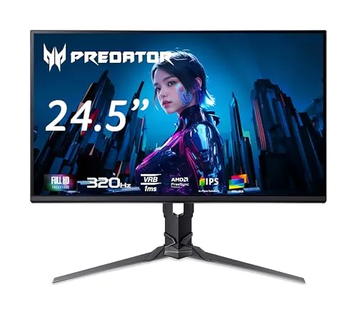 Acer Predator XB253QF3 Gaming Monitor 24,5
