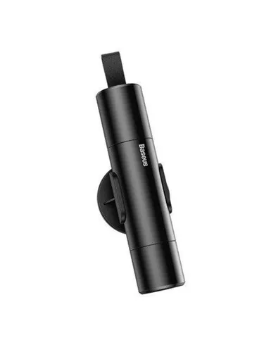 Baseus Sharp Tool Safety Hammer (Window-breaking+Safety belt cutting) Grey