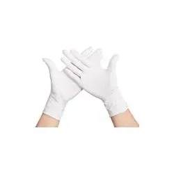 Nitril weiß Einmalhandschuhe puderfrei | 100 Stück XL